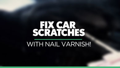 Smooth out any scratches